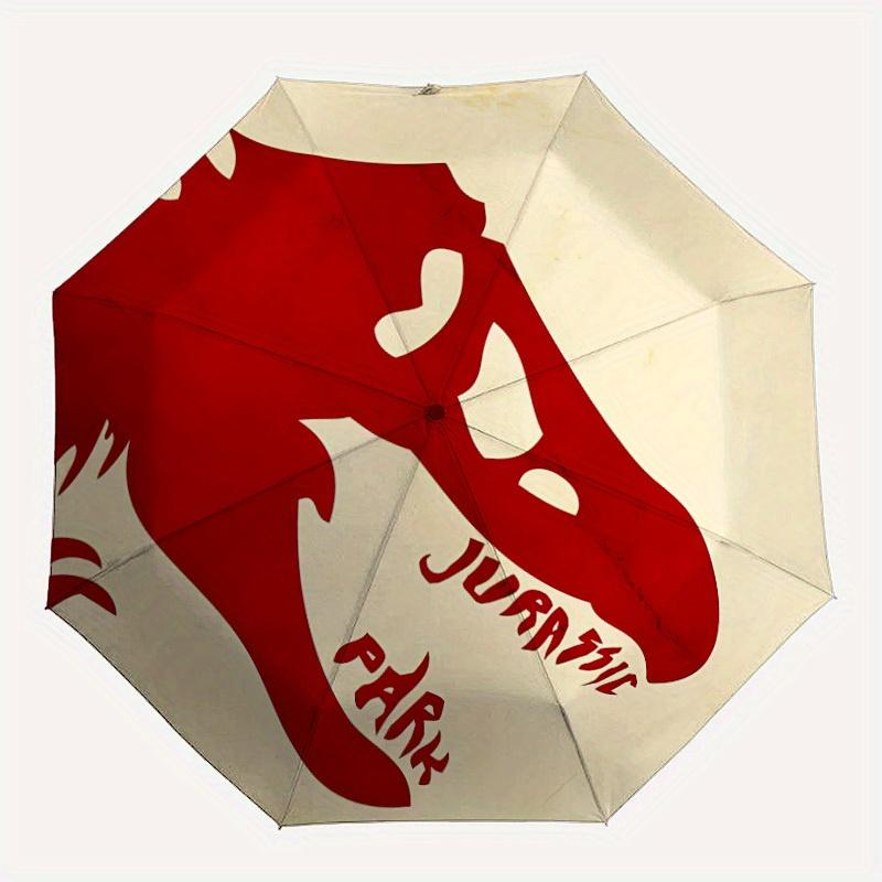 

1pc Dinosaur Jurassic Windproof Automatic Umbrella, Lightweight for Women/Men, Perfect Christmas Gift a0811272