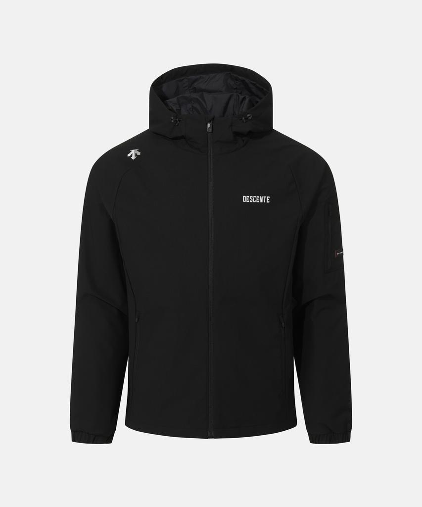 Descente Lined Training Hooded Zip-Up Jacket Black Sr123Twt22