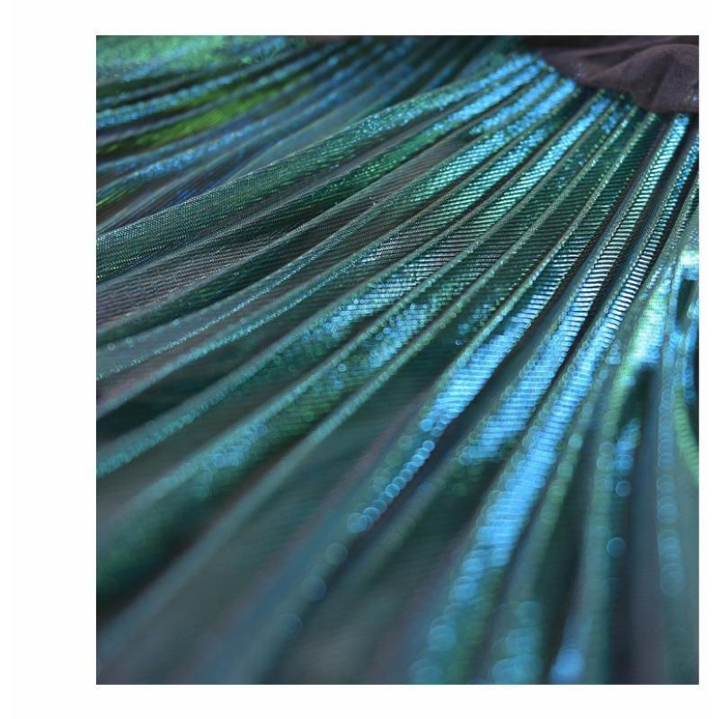 Slim Skirt Midi Length Women's Versatile High-waisted Puffy Pleated Skirt