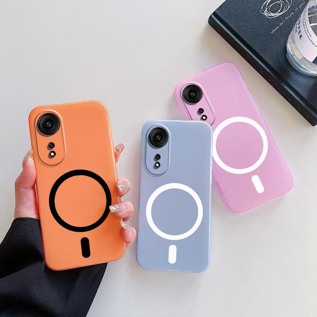 Hülle für OPPO Reno8 T 5G Premium Magnetische Mattierte Handyhülle Schutzabdeckung