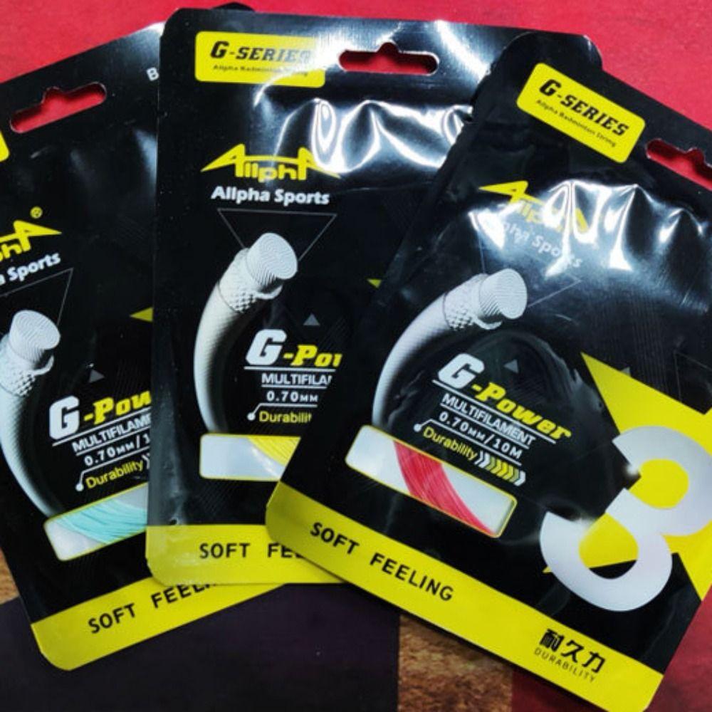 Badminton String 0.7mm G3 High elastic and durable badminton racket line for amateur training badminton racket line