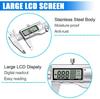 Stainless Steel Vernier Caliper Digital Micrometer with Large LCD Screen,Auto-Off Feature, Inch/Metric Conversion Measuring Tool