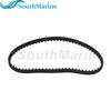 Boat Motor 3AC-10045-0 3AC100450 3AC100450M Timing Belt for Tohatsu for Nissan 25HP 30HP, 57-8M0072670 for Mercury Marine