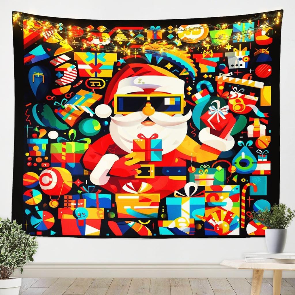 Christmas Tree Winter Morning Wall Hanging Tapestry Christmas Wall Hanging Tree Wall Hanging Gorgeous Christmas Tree Fireplace Gifts