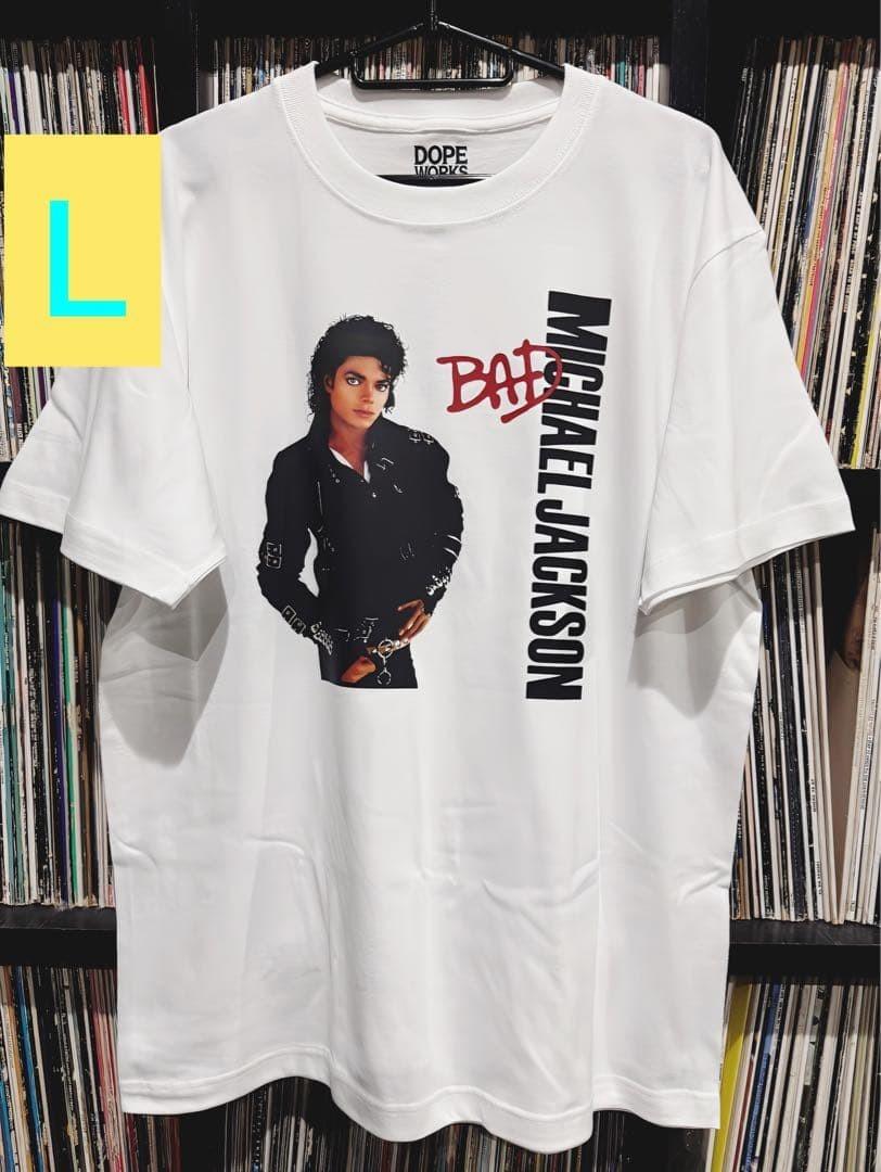 [New] Michael Jackson T-shirt L White S
