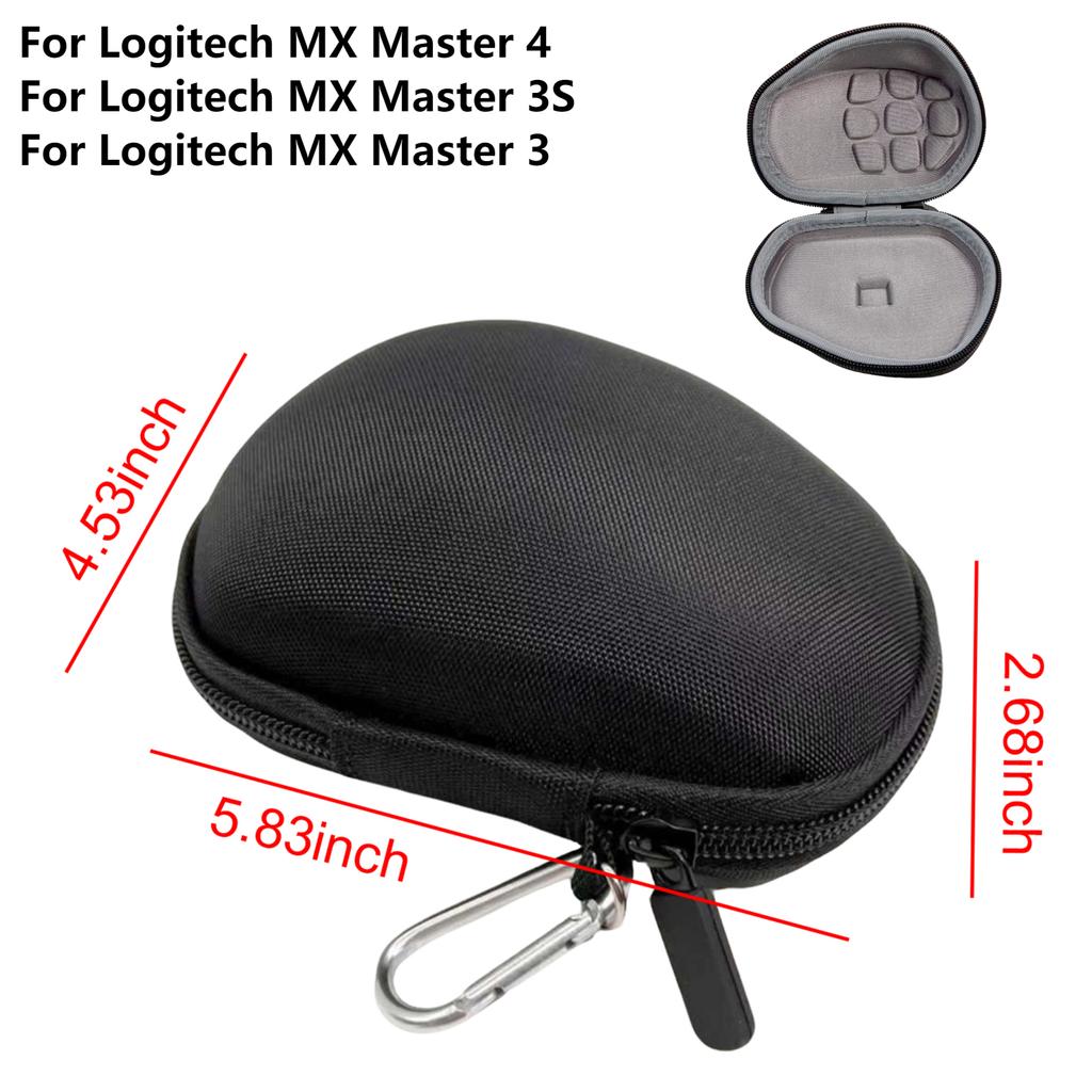 Tragbare Hülle Kompatibel mit Logitech MX Maus Hartschalenkoffer Kabellose Maus Tasche Kompatibel für Logitech MX Master 4/3S/3/2