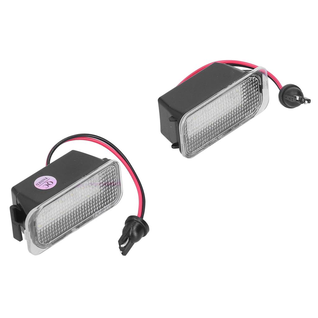 Pair Car License Plate Light LED 12V 3W Plastic Plug and Play Fit for Ford Focus MK2 DA3 5D