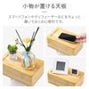 SUGGEST Bamboo Toilet Paper Stand with Storage Box, Freestanding Toilet Paper Holder, Simple and Stylish Design.