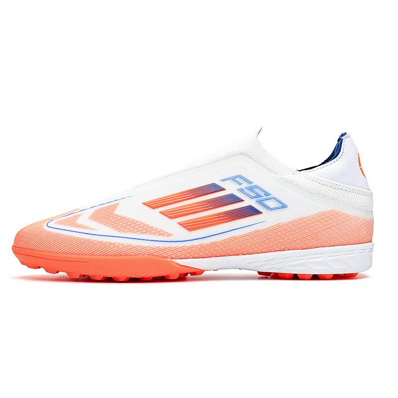 Seamless fly-woven football shoes tf broken nails artificial flat AG nails leather feet for boys and girls students foot training