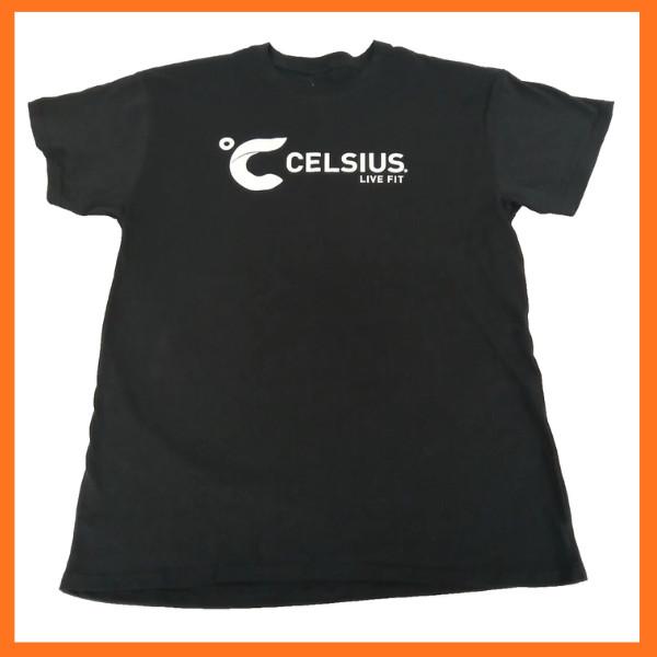NEW Celsius Energy Drink (Live Fit) Premium Logo Unisex Goodtimes T-shirt LARGE Unisex T-Shirt XXXXL