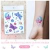 Rikalong Waterproof Cartoon Butterfly & Mermaid Glitter Tattoo Stickers for Face