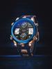 DUANTAI Military Watch: Dual Movement, Dual Display, Luminous, Multi-Function, Waterproof Sports Watch.