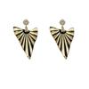 Accessible Luxury Women's Fashion Stylish Contrast Color Retro Special Interest Earrings