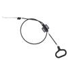 Recliner Pull Cable D-Ring Handle Easy Use Wire Replacement Part Black Universal Spring Practical Control Sofa Couch Tool