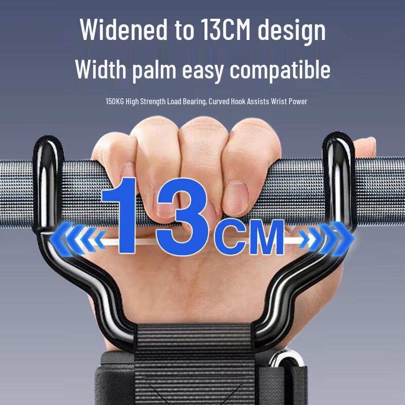 Pull-up Assist Grips with Anti-Slip Hooks