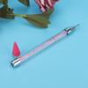 Silicone Soft Head Dual End Nail Dotting Drawing Painting Pen Nail Art Manicure Tool