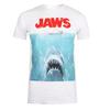 Jaws Movie Poster White T-Shirt