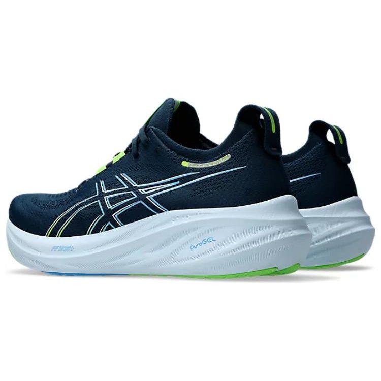 Asics Gel Nimbus 26 French Blue Electric Lime 1011B794-400