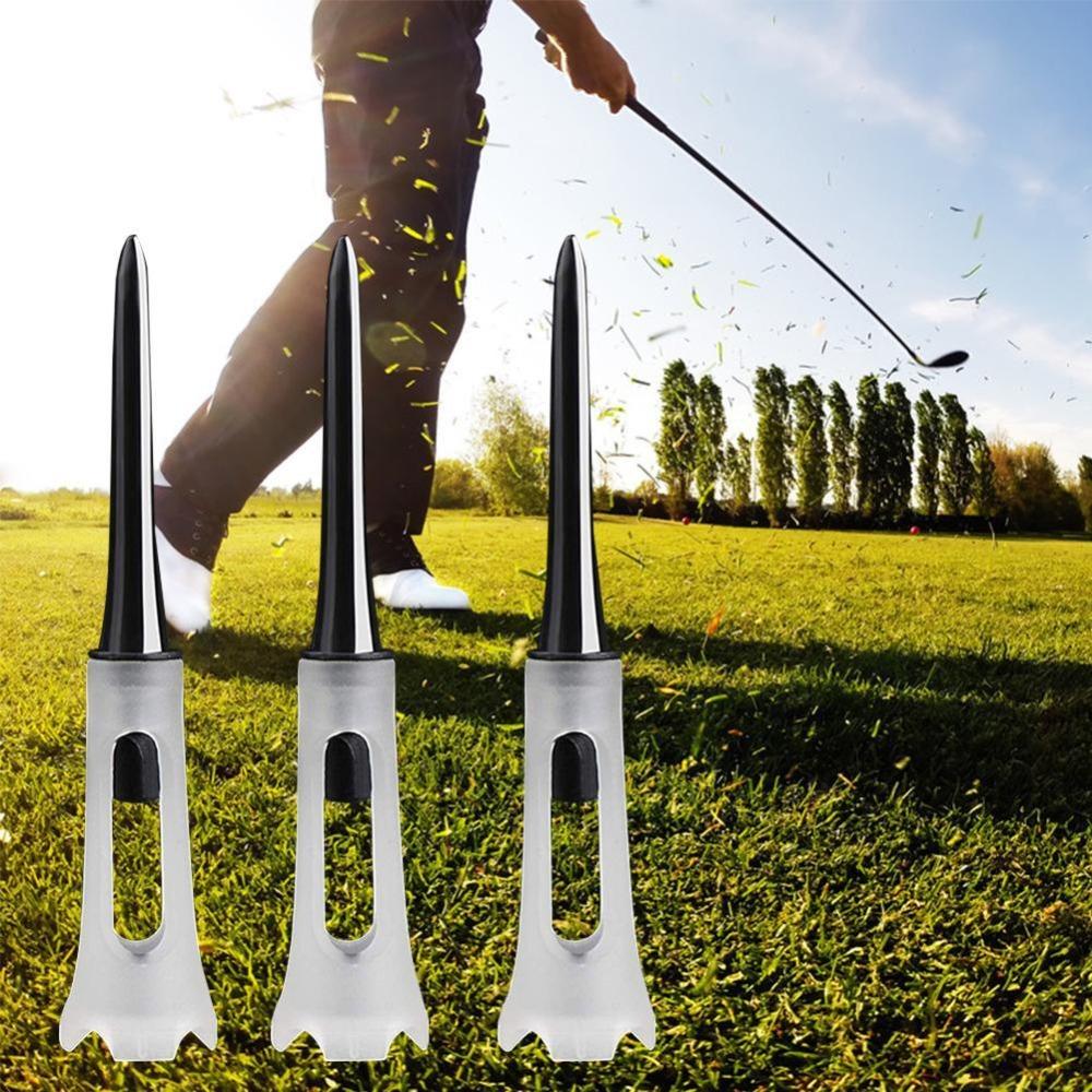 

83MM Golf Training Tool Quality Plastic Golf Tees Rubber Cushion Golf Castles