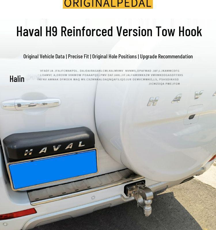 Compatible with 2015-2023 Haval H9 Enhanced Tow Hook and Bar Upgrade