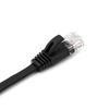 5-Meter Black Cat6 Flat Cable - High-Speed Data Cable for Home Gigabit Network Connections