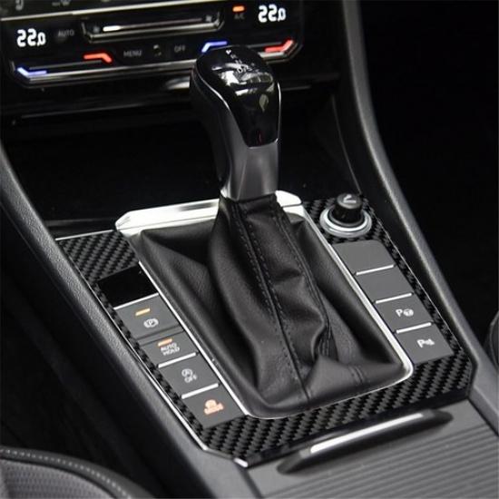 Carbon Fiber Automatic Gear Shift Cover Trim For Volkswagen Jetta Type A