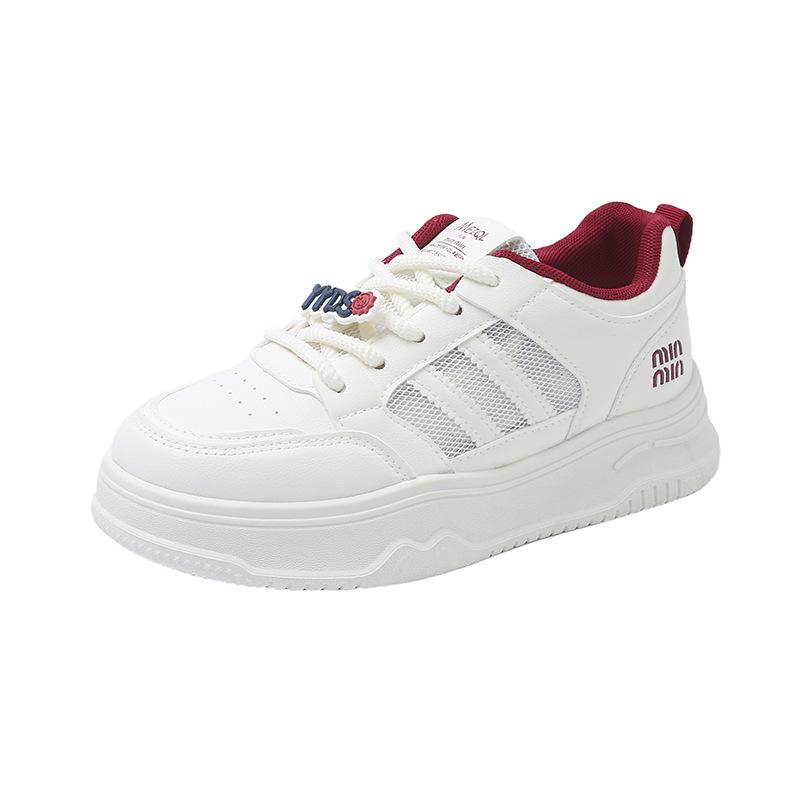 

thick-soled little white shoes women s spring new female student leisure sports versatile board shoes 40