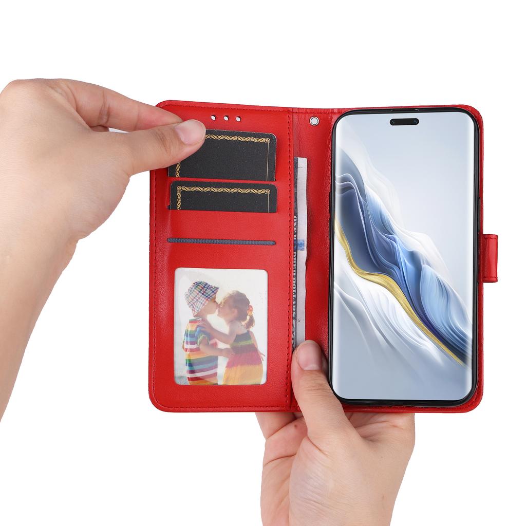 For Honor Magic6 Pro 5G Anti-Scratch Wallet Stand Phone Case Sunflower Leather Stand Mobile Phone Cover