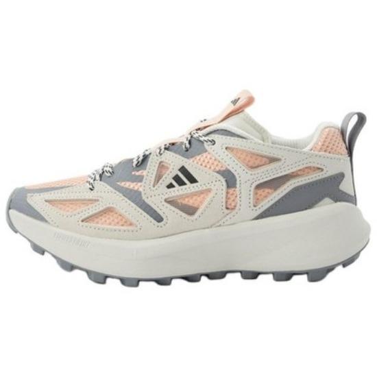 

Adidas Ki Trail Powder Coral Core Black Orbit Grey Womens JH6834 EU 37 dim сірий колір