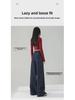 Women's High-Waisted Wide-Leg Slimming Denim Jeans - Summer 2025 Collection