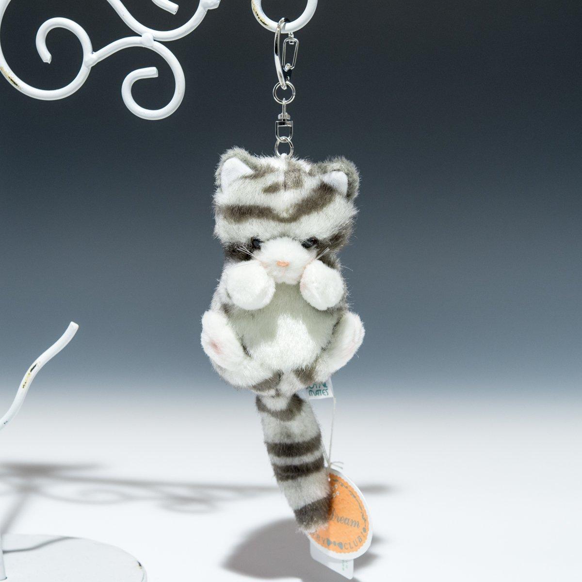 

Брелок Takenoko Petit Petit Dream Кот Серый Плюшевая Игрушка 68318