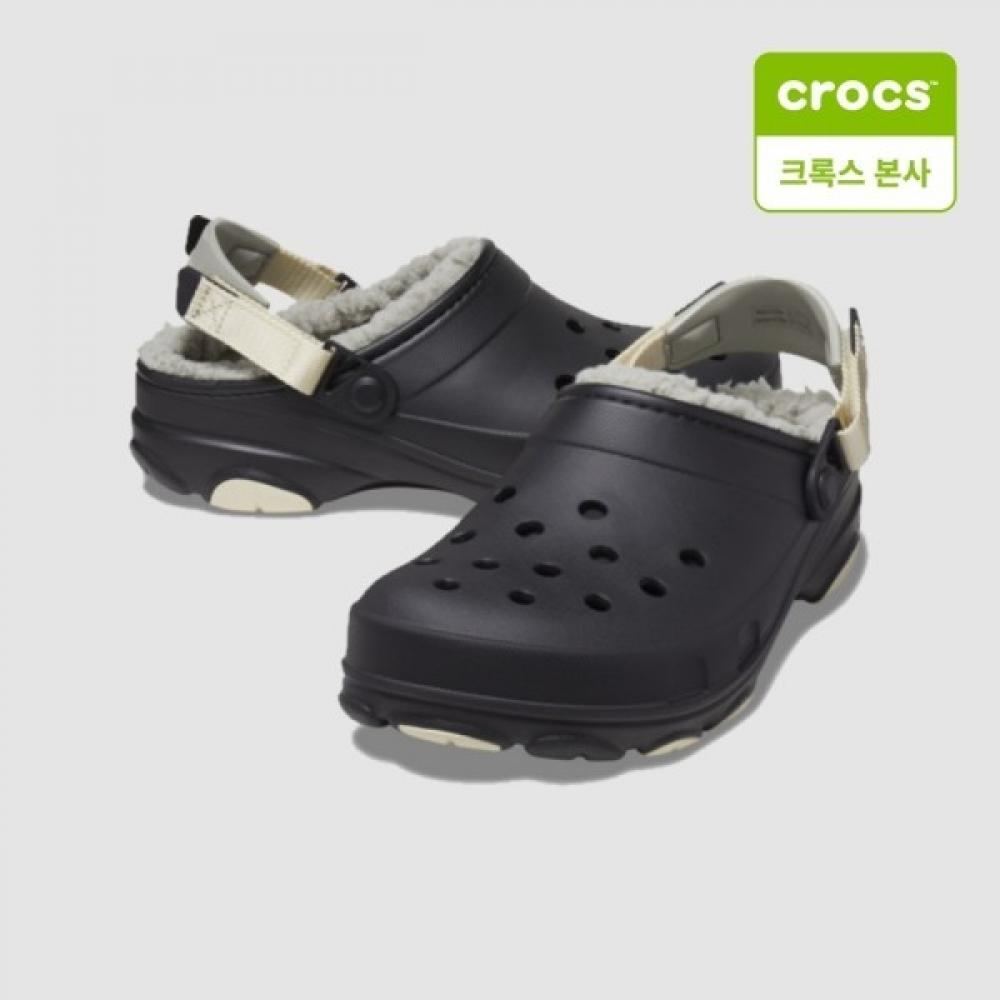 Crocs All Terrain Lined Clog Black 207936 001 blacks/M9W11(270mm)