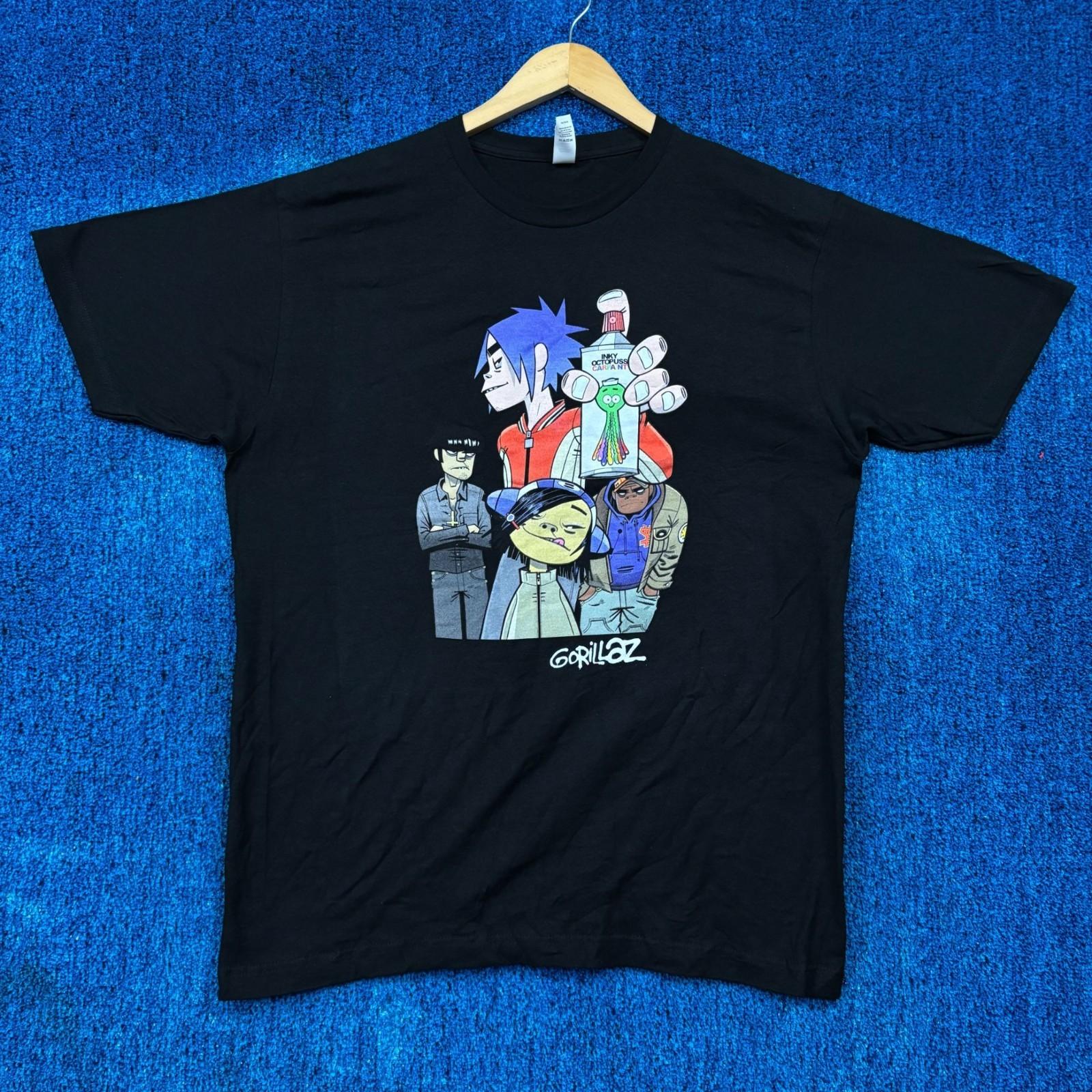Gorillaz Self Titled Graphic T-Shirt Size Large XL