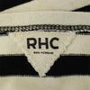 RHC Made In Japan Border Long Sleeve Boat Neck T-shirt Women Used