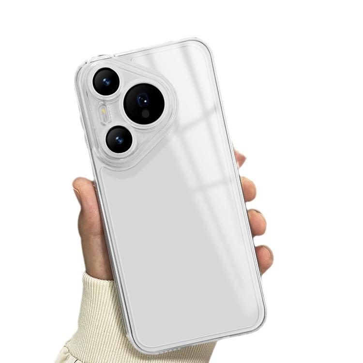 OPPOReno13 Transparent Phone Case with Silicone K12, Suitable for A58 Protective Case, Simple 6A97 Full Package, Ultra-thin