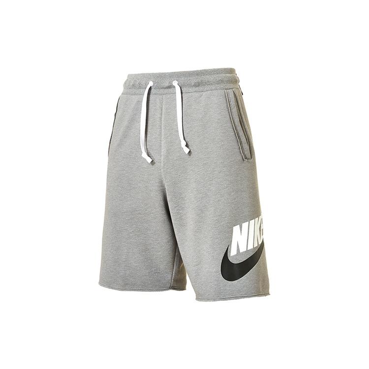Men s Nike Lacing Breathable Logo Sports Shorts Gray DM6817-029 S