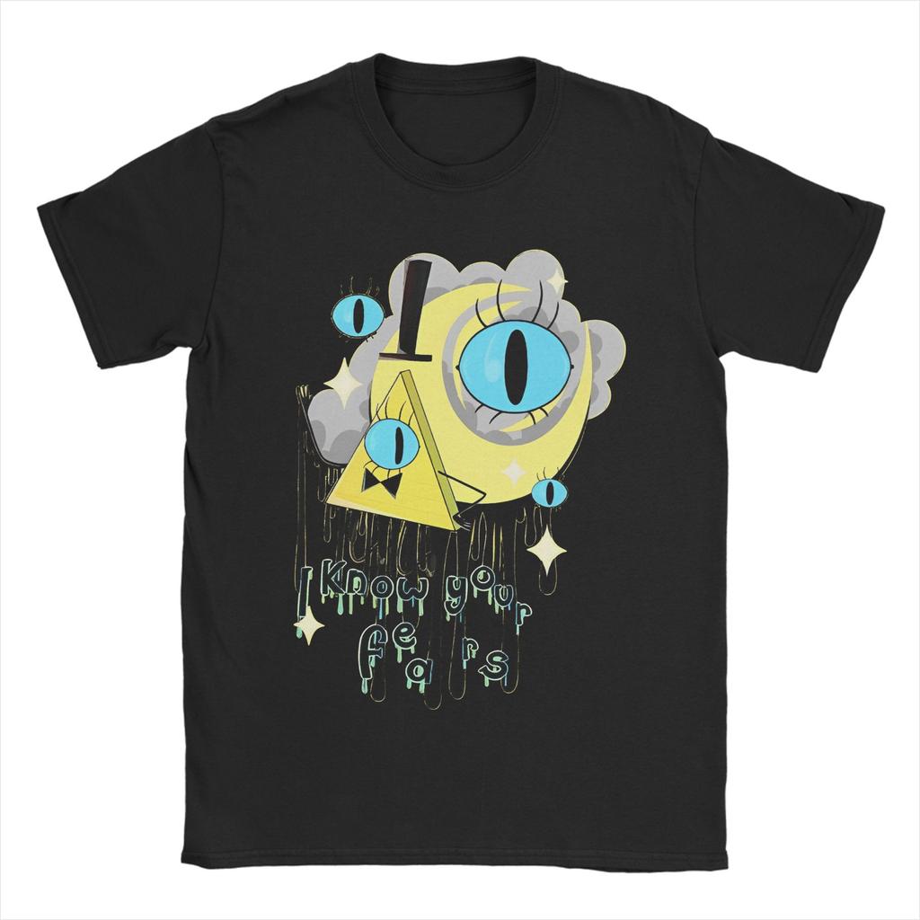 Mens TShirts Gravity Falls Always Watching Novelty 100 Cotton Tees Short Sleeve T Shirt Crew Neck Clothing Birthday Gift