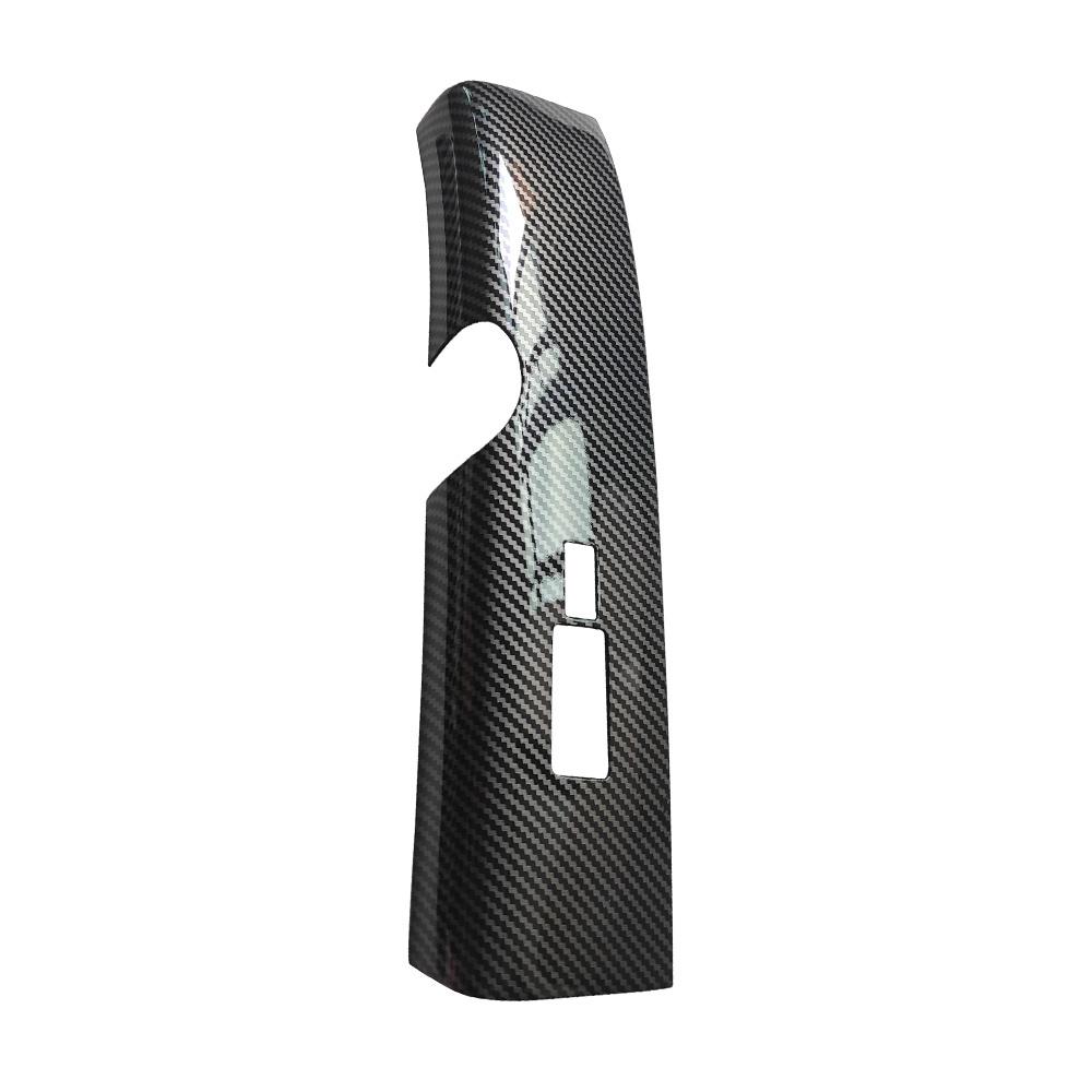 2x Carbon Fiber Look Interior Window Switch Covers For Nissan 350Z Z33 2006-2008