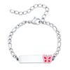 Xiaomi Vnox Personalized Baptism Gift to Girls Boys, Newborns Name Date Engraved Bracelets, Butterfly Car Charms Bracelet Gift