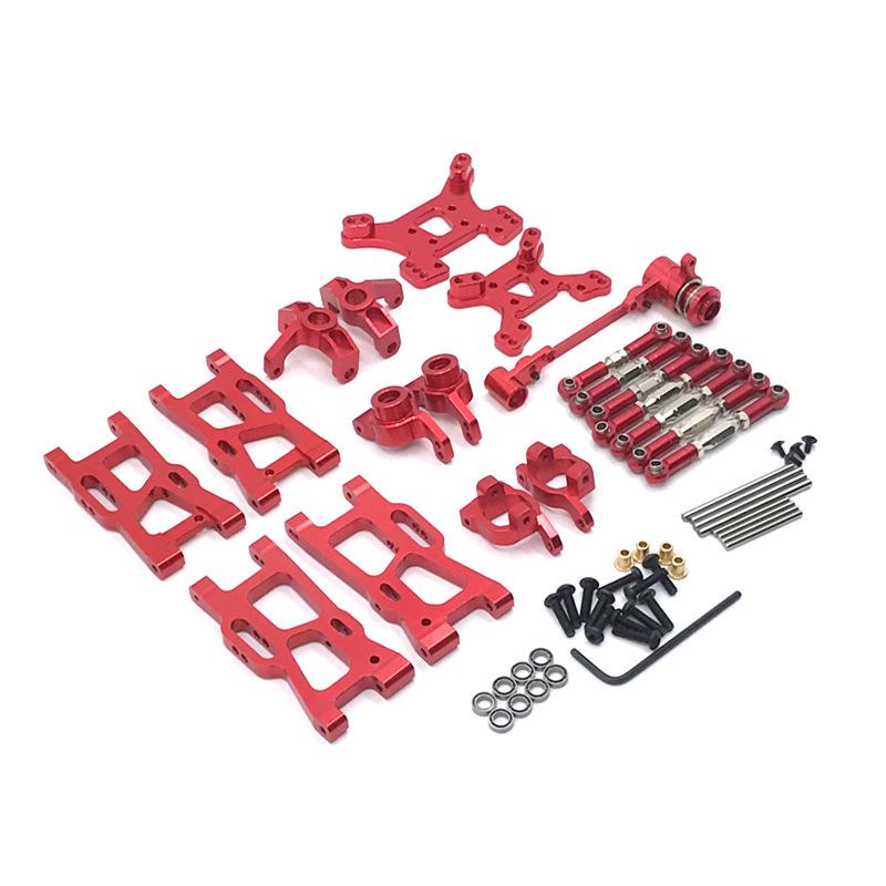 Metal Upgrade Parts for Wltoys Remote Control Cars (Models 144010, 124017, 124019, 144001, 144002)