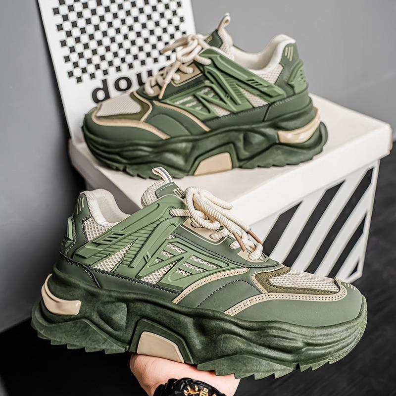 Fashion Casual Versatile Sneakers 2025 Trend Men Old Dad Shoes Designer Breathable Wear-resistant Soft-soled Running Sports Shoes Tenis