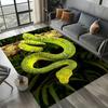 Living Room Sofa Kitchen Entrance Doormat Large Area Rugs 3D Printing Animal Snake Pattern Carpet Non Slip Balcony Floor Mat