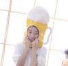 Cedar Eight Funny Headgear, Cute Cosplay Costume for Halloween, Events, School Festivals, and More (Beer)