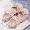 Summer Girls Bow Rhinestone Princess Sandals Fashion Casual Shoes for Little Big Kids