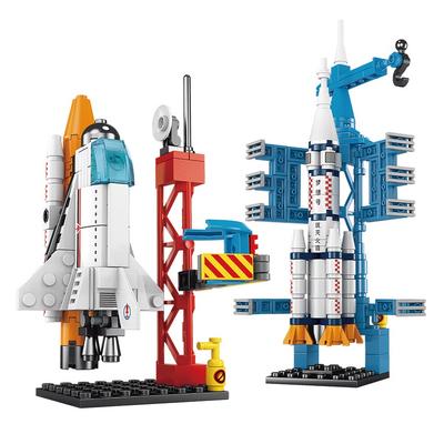 237PCS Aviation Spaceport Model Shuttle Space Rocket Launch Center Building Blocks Costruzione astronave Mattoni Giocattoli creativi