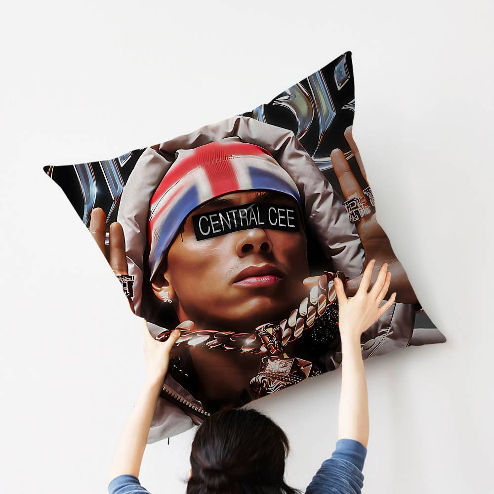 Singer C-Central Cee Cushion Cover Pillowcase Upholstery Sofa Throw Pillow Home Decor Pillowcas