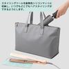 DEVENTORZ Hair Iron Heat Resistant Mat 22x16cm Silicone Straightening Iron Curling Iron with Storage Travel Home Pouch, Non-Slip,