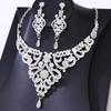 2026 Wedding Accessories, Jewelry Necklace, Earrings, Bridal Set, High-end Short Women's Evening Dress, Light Luxury Two-piece Set