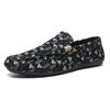 Mode Herren Freizeitschuhe Rote Loafer Stollenschuhe Metallbesatz Adulto Driving Mokassin Weiche Bequeme Freizeitschuhe Herren Sneakers Flats