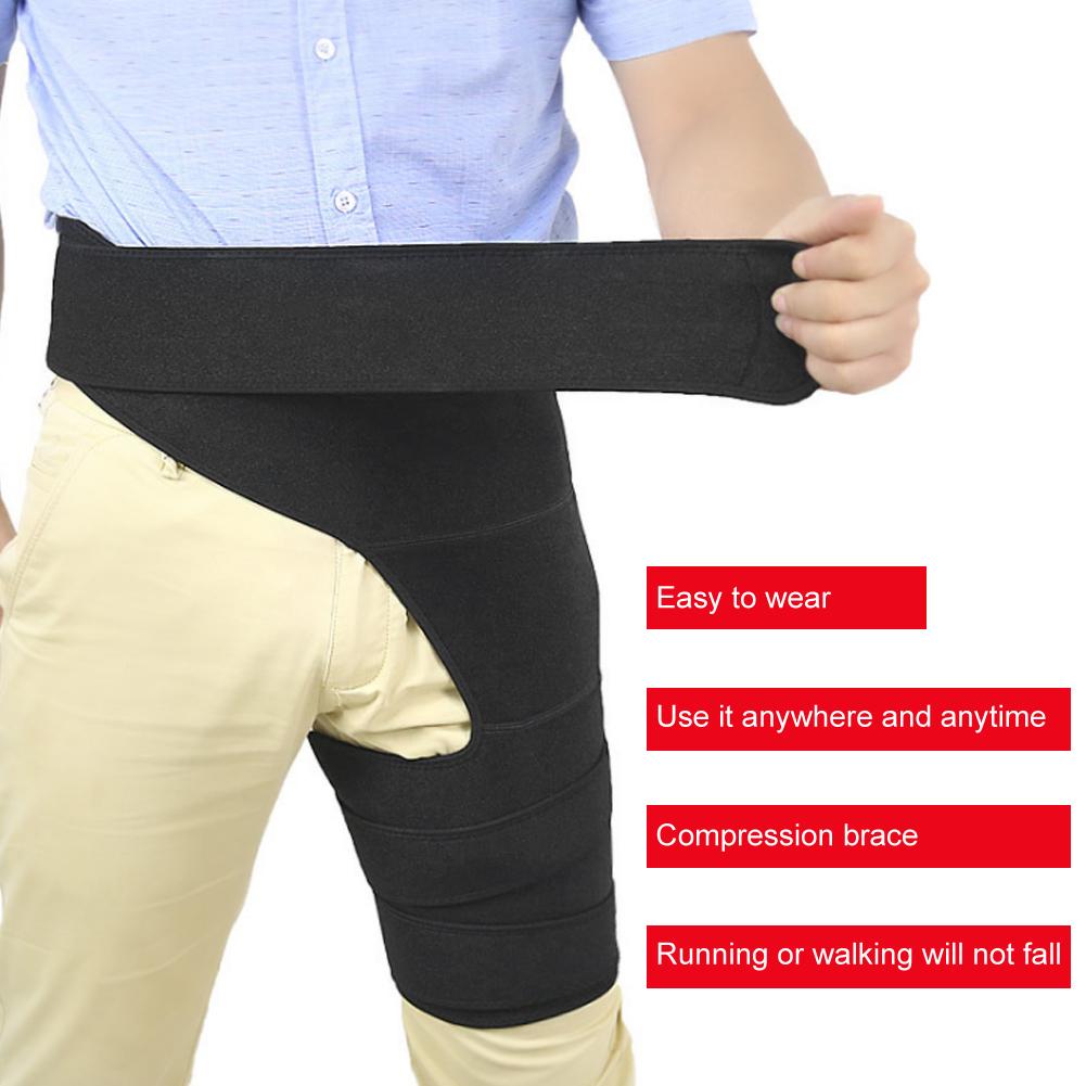 Adjustable Compression Brace Groin Support Wrap Hip Joint Support Pain Relief